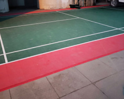 济南羽毛球场悬浮地板