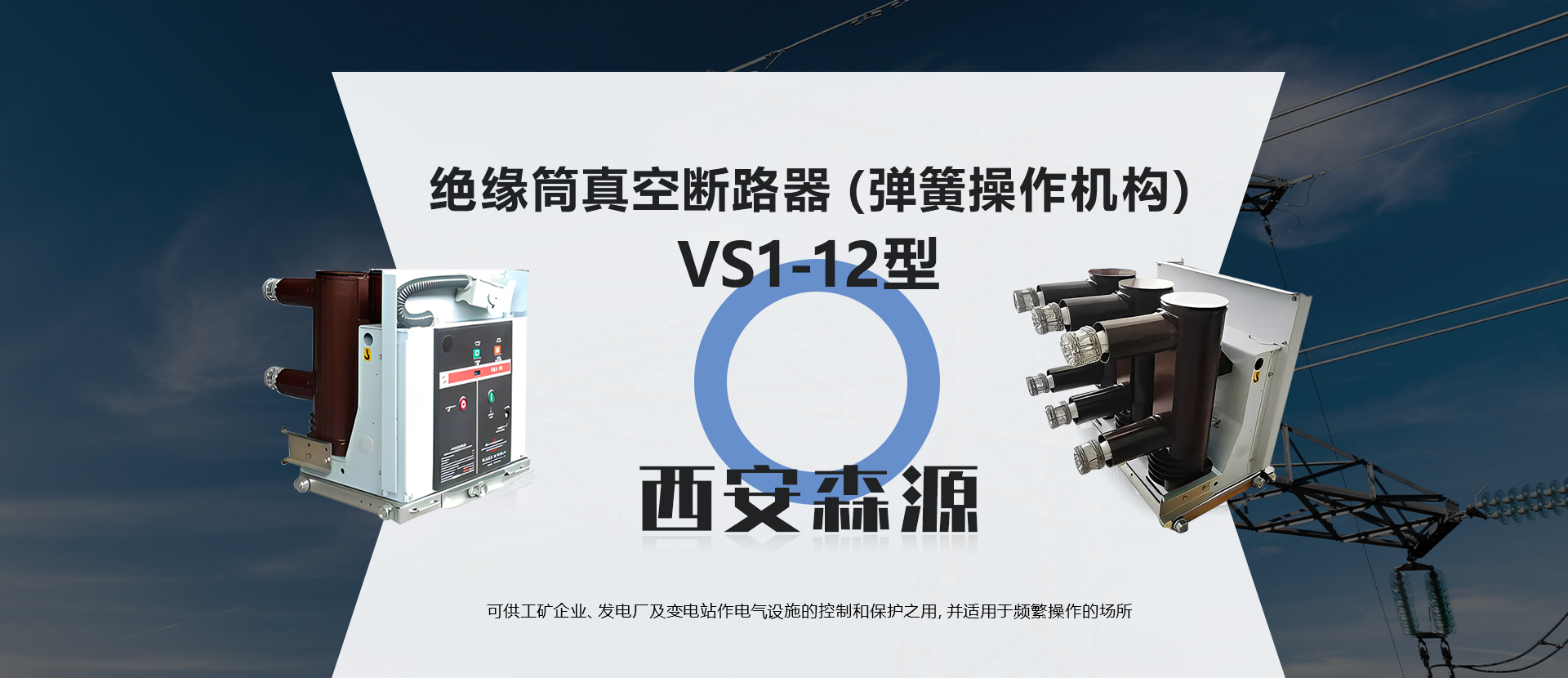 VS1-12型绝缘真空断路器