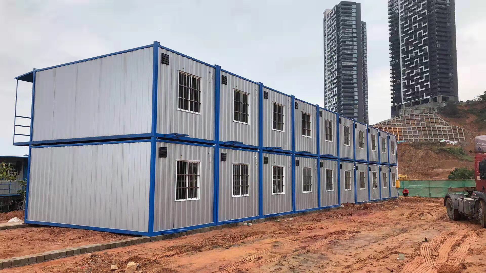 深圳中深厂家带您了解住人集装箱活动房隔音效果