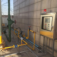 立式燃气加热炉燃烧器连锁保护系统