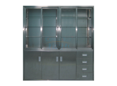铝型材收边嵌入式不锈钢柜子