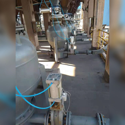 銅川倉泵并聯式氣力輸送
