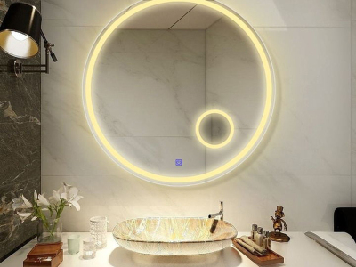 LED round bathroom mirror