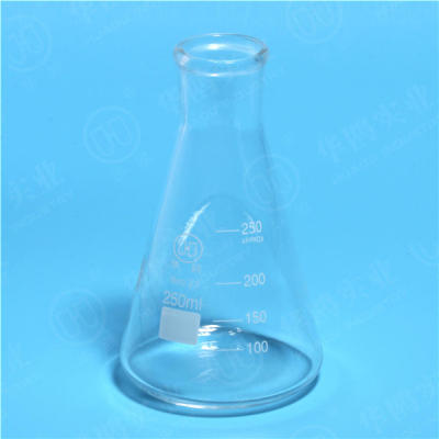 1121 Erlenmeyer flask,Narrow Neck, with Graduation,Boro 3.3 Glass