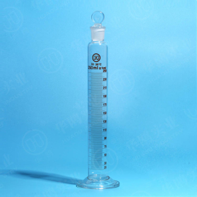 1603 Measuring Cylinder,with graduation and ground-in glass or plastic stopper