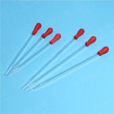1456 Dropping Pipette,straight tip,with latex rubber nipple