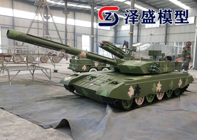 四川主戰坦克模型