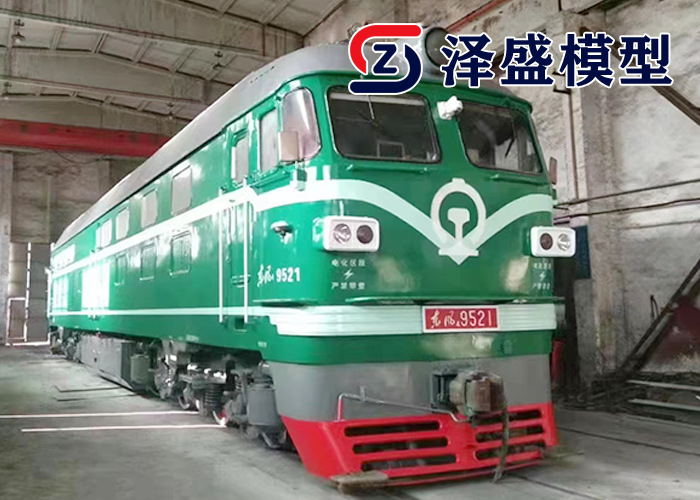 綠皮火車模型