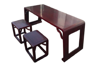 ZC-S006-名称：木制中式桌