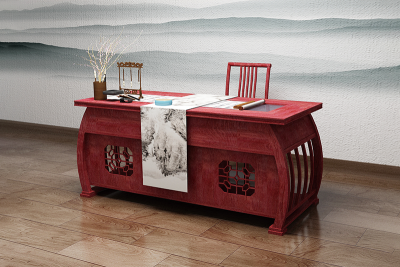 湖南ZC-S007-名称：木制中式桌