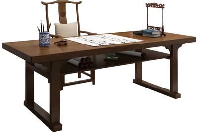 ZC-S002-名稱：木制中式桌