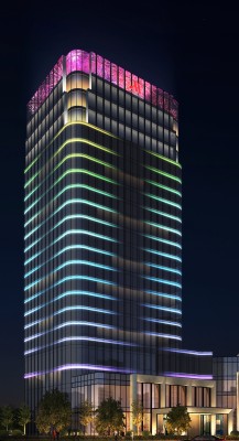 星級酒店燈光亮化設計工程