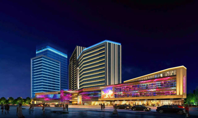 上海智能制造產業園樓體亮化，讓更有科技感！