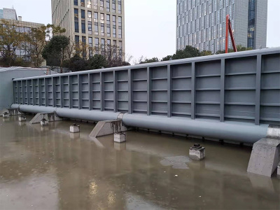 上海水利自动液压翻板闸门