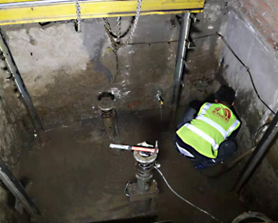 某事业单位电梯井涌水抢修堵漏工程