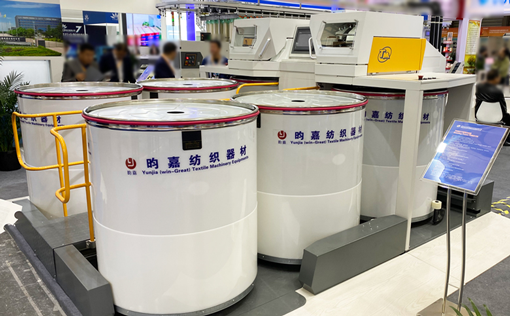 The cotton sliver barrel is a kind of appliance used in the textile field