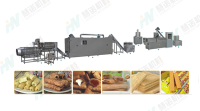 Expanded rice cake production line