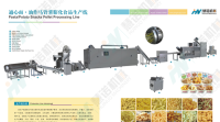 Rice environmental protection straw production line