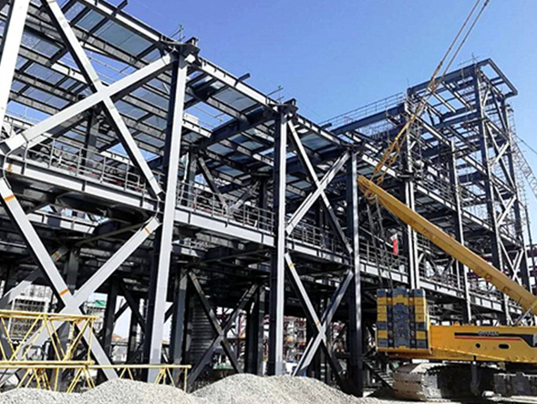 新疆大全15GW光伏组件及配套项目（A阶段）钢结构制作工程