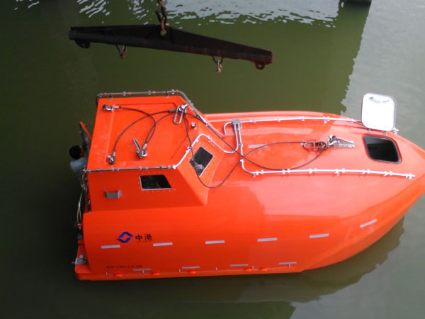 自由降落式救生艇案例