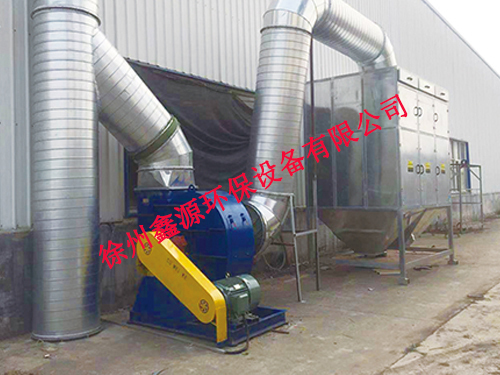 Jiangsu Lianyungang welding flue gas treatment factory project