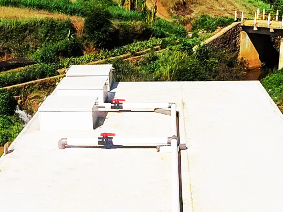 云南文山州新農村一體化污水處理設備