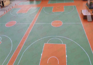 2023年—一汽希望小学篮球场维修项目-硅PU