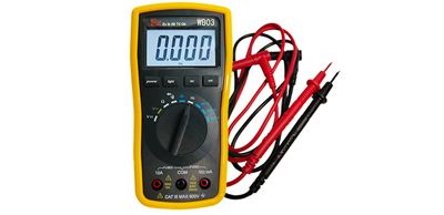 How to use a pointer multimeter?