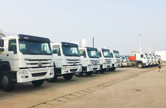 Lianyungang to Djibouti: 95 trucks
