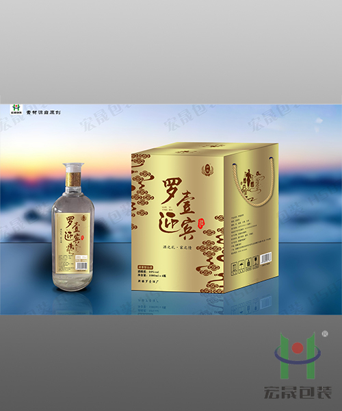 新疆酒瓶酒盒包裝設計