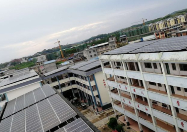 440kw photovoltaic project of Jinxiu vocational school