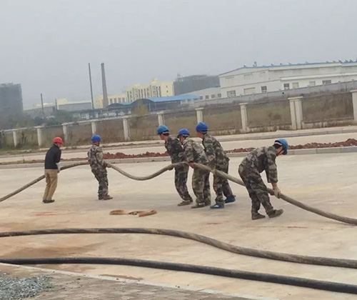 广州高压电缆线施工现场