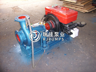 IS泵電啟動柴油機直聯機組帶自吸裝置