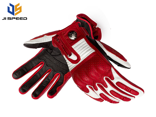 Motorcycle Gloves (Red)