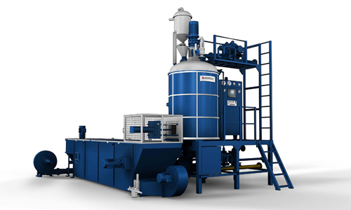 Production of EPS foaming machine