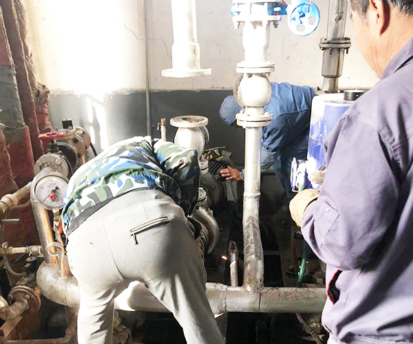 泵房设备和管道安装的改造维修