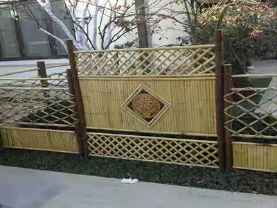 竹籬笆圍欄