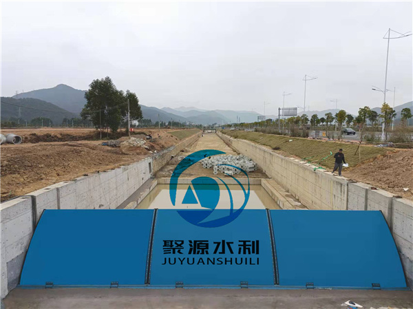 广东肇庆1液压坝，宽15米，高3米