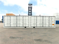 40尺-40FT-12米单侧全侧开集装箱