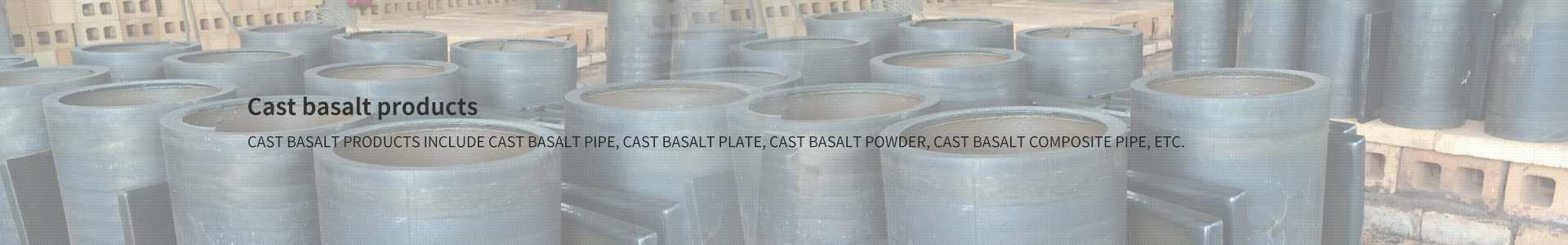 cast basalt products