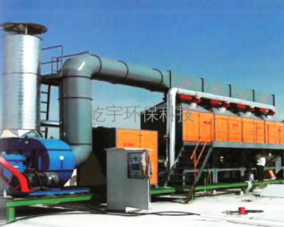 Activated carbon adsorption, desorption + catalytic combustion waste gas treatment equipment