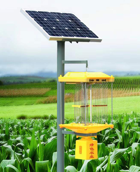 太陽能風吸一體式殺蟲燈