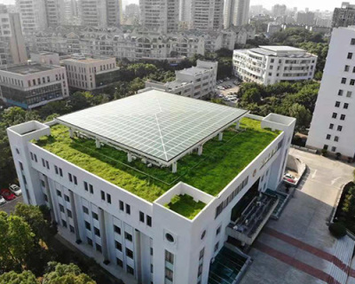 办公楼屋顶绿化景观设计