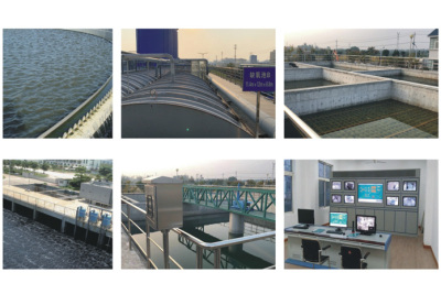 Complete system of sewage treatment plant