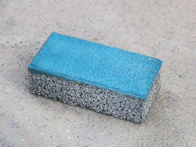 藍色透水磚