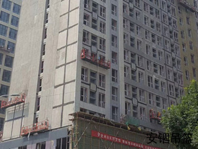 杭州瓶窑大厦外墙清洗用杭州吊篮租赁合作