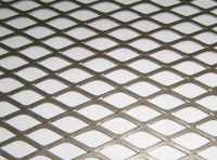 Rhombic steel mesh