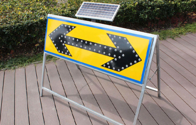 六盘水太阳能双面发光标志牌