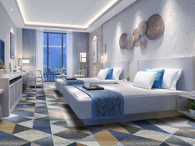 酒店地毯设计是依据酒店类型的不同进行配置的