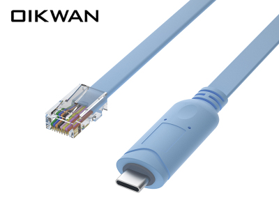 中山RS232 USB-C to RJ45 Console Cable